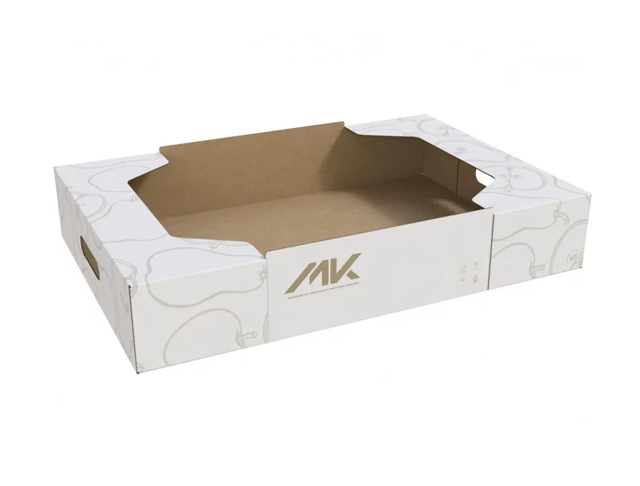 Гофролоток для яблок 580x386x100